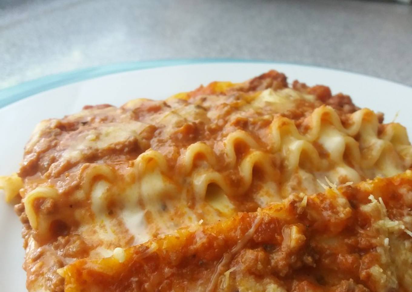 Lasaña boloñesa