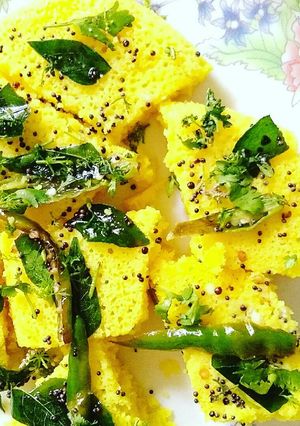 A picture of Dhokla.