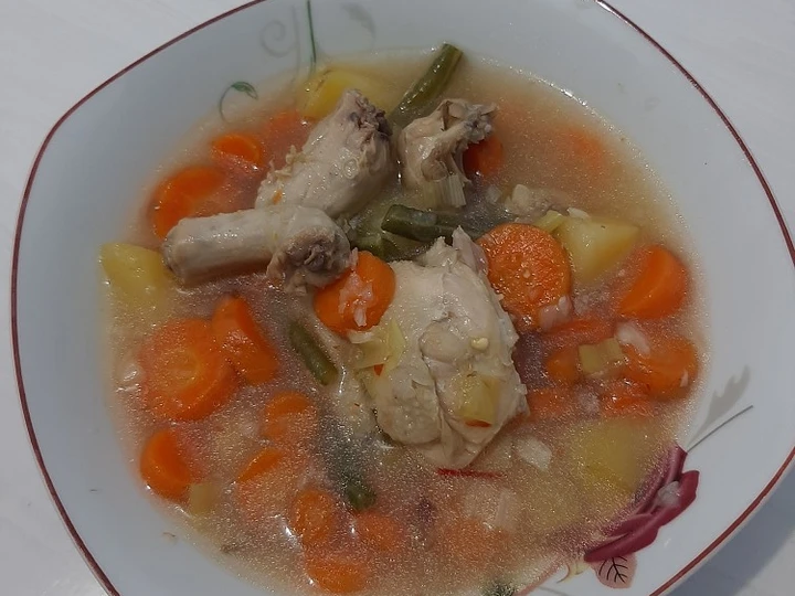 Langkah Gampang Membuat Resep Sup Ayam yang  Bikin Ketagihan Anti Ribet, Mantap