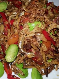 Foto resep Tumis Teri Pete