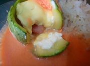 Una foto de calabacin con tocino