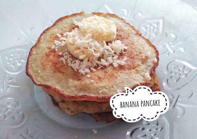 Resep Banana Pancake (snack MPASI 9m+) oleh Farra Silviana ...