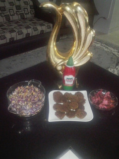 عکسی از دستور فلافل