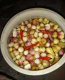 Hành muối nước mắm cho ngày Tết 2018_Bí kíp của Mẹ❤️❤️❤️