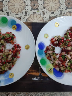 A picture of Pomegranate salad.