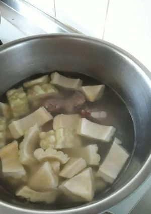 Foto resep Sup Pare Putih dengan Iga Kambing/ Sapi