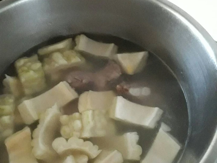 Cara Gampang Menyiapkan Resep Sup Pare Putih dengan Iga Kambing/ Sapi Anti Ribet, Lezat
