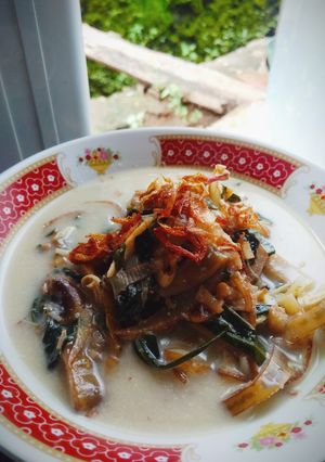 Foto resep Sayur gurih jantung pisang