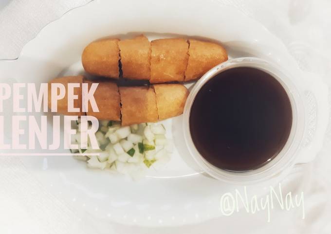 Pempek Lenjer (Khas Palembang)