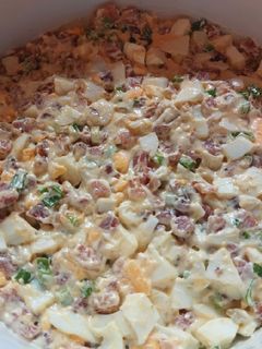 Tojásos-sonkás saláta recept fotója