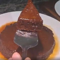 Mexican chocolate bread caramel A picture of Mexican chocolate bread caramel.