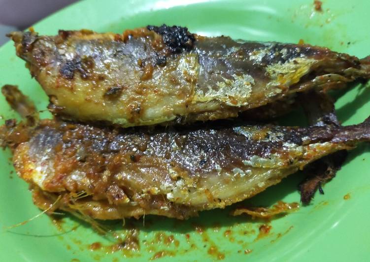 Ikan Kembung Bakar Padang versi Teflon