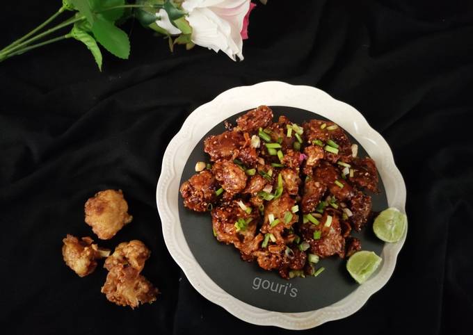 Easiest Way to Make Favorite Honey chilli Gobhi/ cauliflower