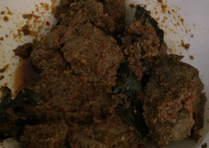 Resep: Rendang ati sapi Yang Sederhana