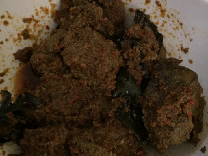 Resep: Rendang ati sapi Yang Sederhana