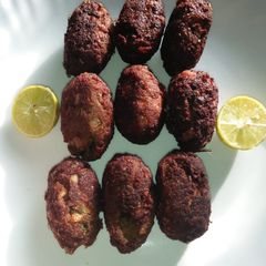 Fried kababs #Idulfitrirecipescontest A picture of Fried kababs #Idulfitrirecipescontest.