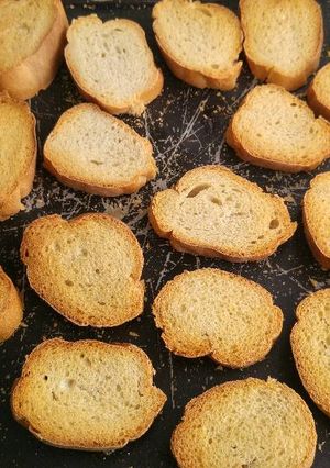 Una foto de Pan tostado