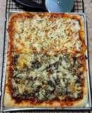 Splitza Square Pizza (Smoked Beef Mushroom & Tuna Mayo)