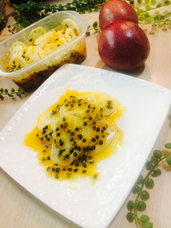 涼拌百香蓮藕 的食譜成品照片