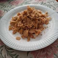 Meethi choori(roti flakes cooked in ghee and jaggery)-レシピのメイン写真