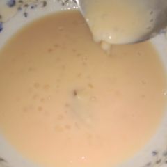 Muskmelon sabudana Dessert A picture of Muskmelon sabudana Dessert.