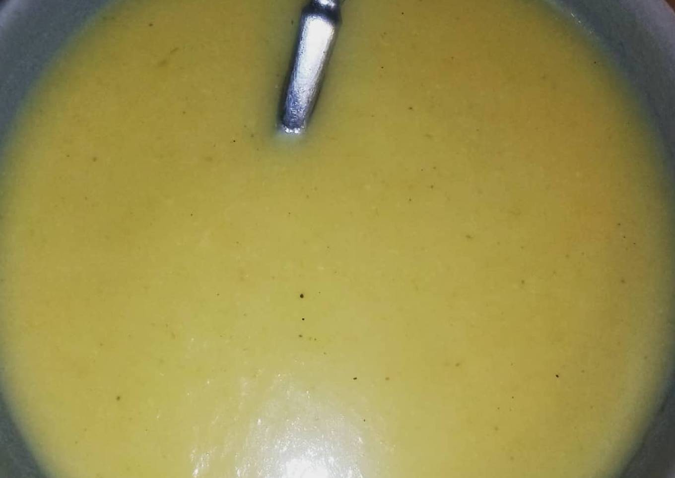 Soupe aux Céleri rave