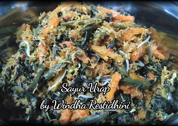 Cara Buat Sayur Urap Yang Enak