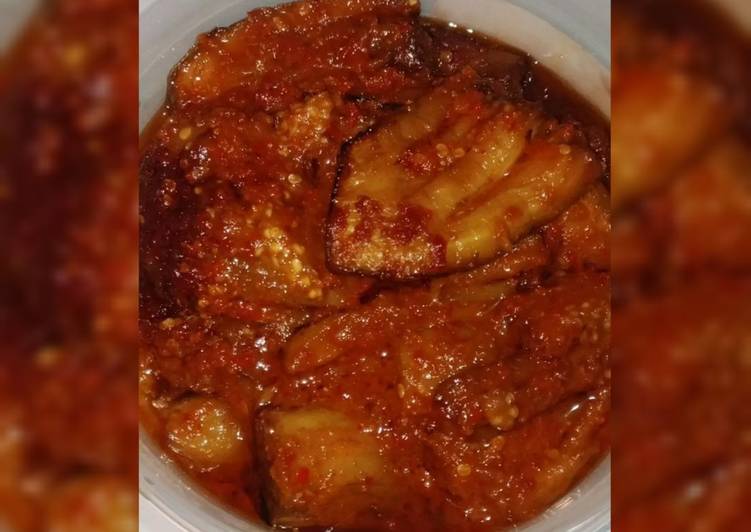 Terong sambel pedas