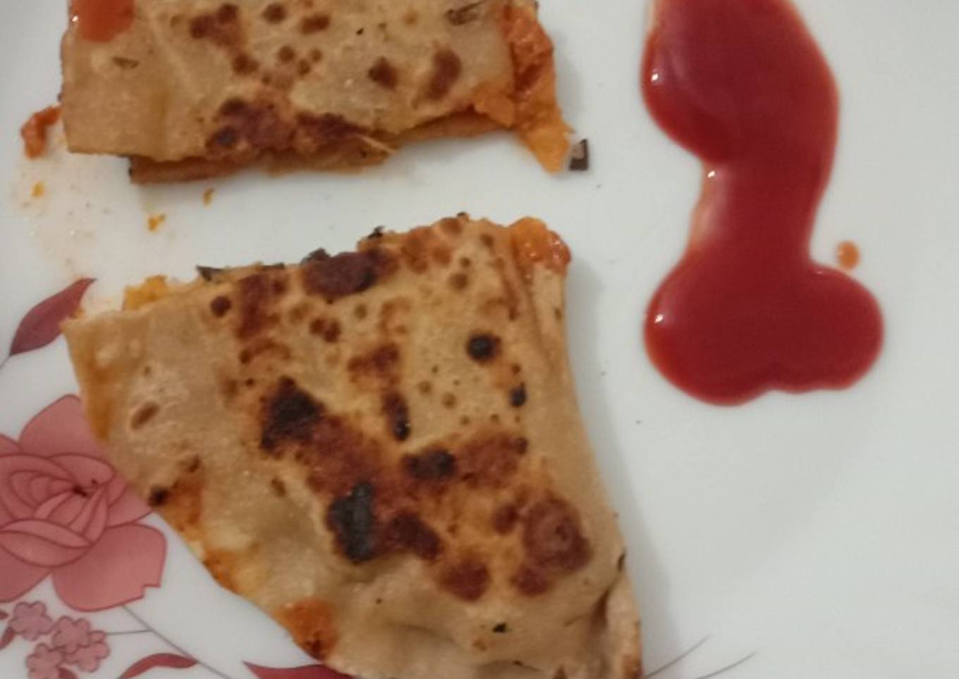 Pizza paratha