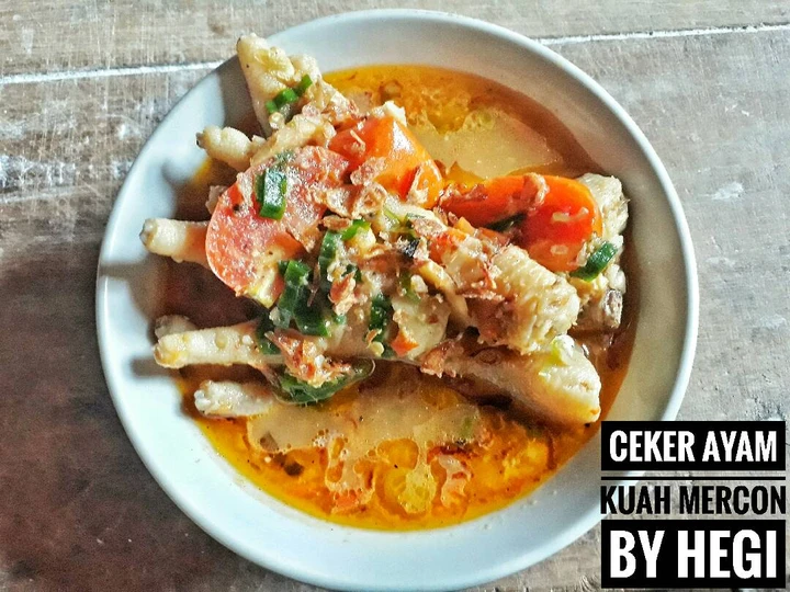 Cara Mudah Membuat Resep Ceker Ayam Kuah Mercon 🔥 yang Uenak Anti Ribet, Uenak Banget
