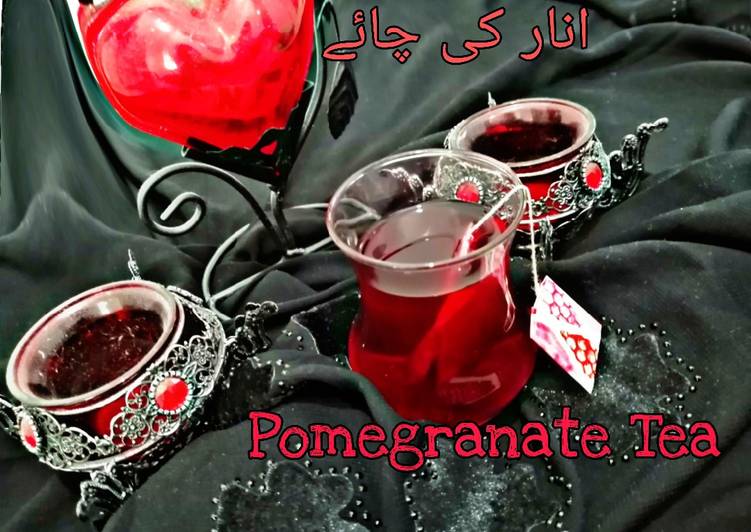 Simple Way to Make Perfect Pomegranate Tea انار کی چائے 🍷