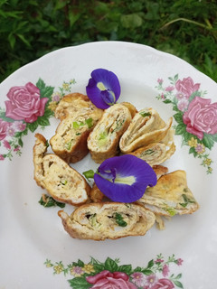 Foto resep Telur dadar gulung