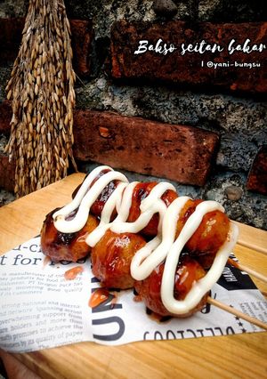 Foto resep Bakso seitan bakar
