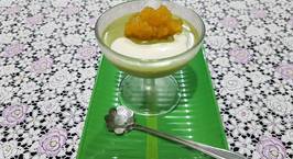 Hình ảnh món Pudding Matcha with Pineapple Jam & Fresh Cream