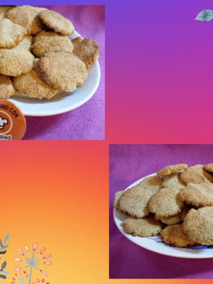 Una foto de Galletitas de avena y coco