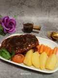 Steak Tempe Saus Lada Hitam