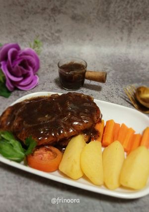 Foto resep Steak Tempe Saus Lada Hitam