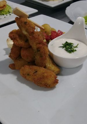 Una foto de Bastoncitos de merluza