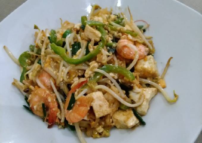 Ca tahu, toge, udang balur telur asin