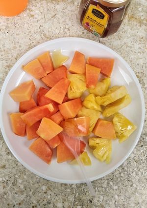 Foto resep Healthy Snack (Buah toping madu)