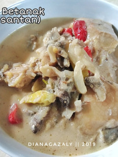 Foto resep Mandai Betanak (Kuah Santan)