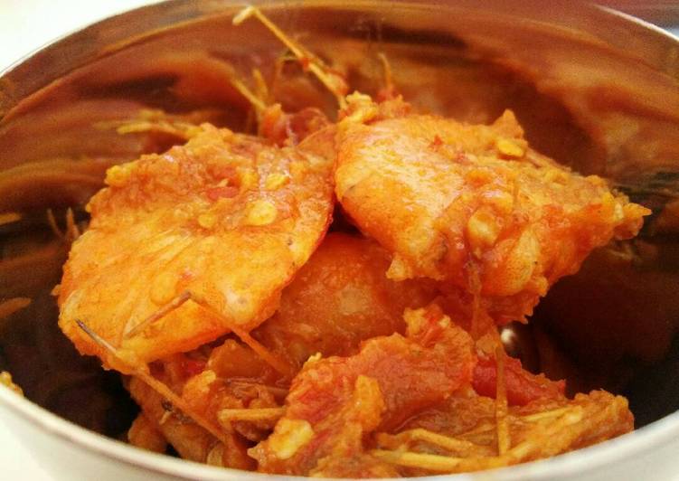 Resep Udang bumbu merah oleh Zachra Nurwendy Cookpad