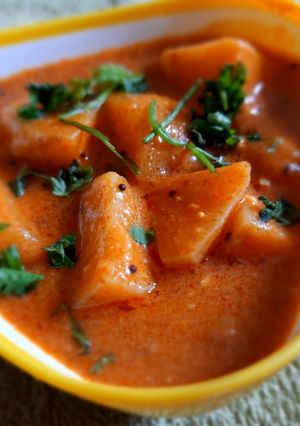 બટેટા નું રસાવાડું શાક (Bateka Nu Rasavadu Sabji Recipe In Gujarati) રેસીપી મુખ્ય ફોટો
