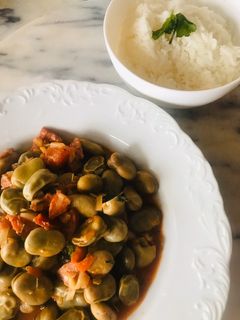 Foto de Favas com chouriço simples