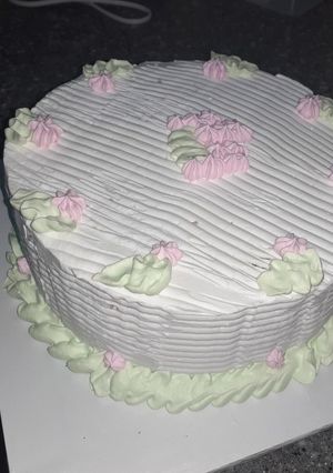 A picture of Lemon cake recipe.