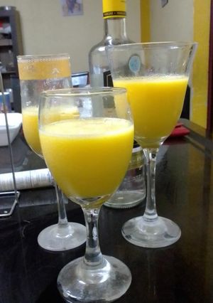 Una foto de Daiquiri de durazno
