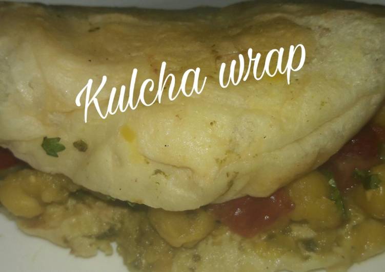 Simple Way to Prepare Super Quick Homemade Kulcha wrap