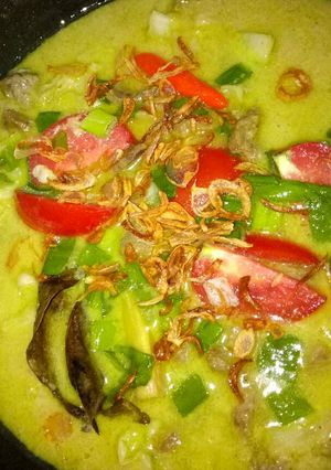 Foto resep Tongseng santan daging sapi