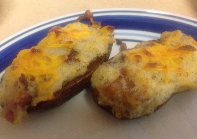 How to Make Super Quick Homemade Twice baked potatoes