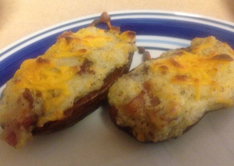 Steps to Make Quick Twice baked potatoes